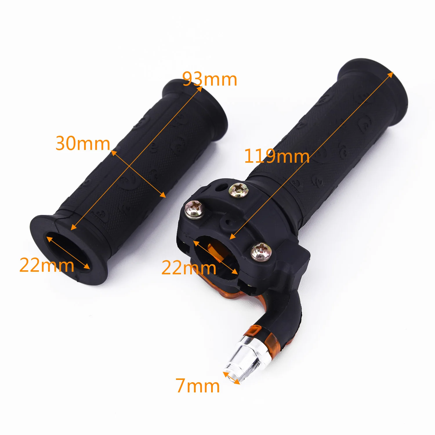 2x трос дроссельной заслонки и рукоятка корпус для квадроцикла 90/110/125cc|Детали