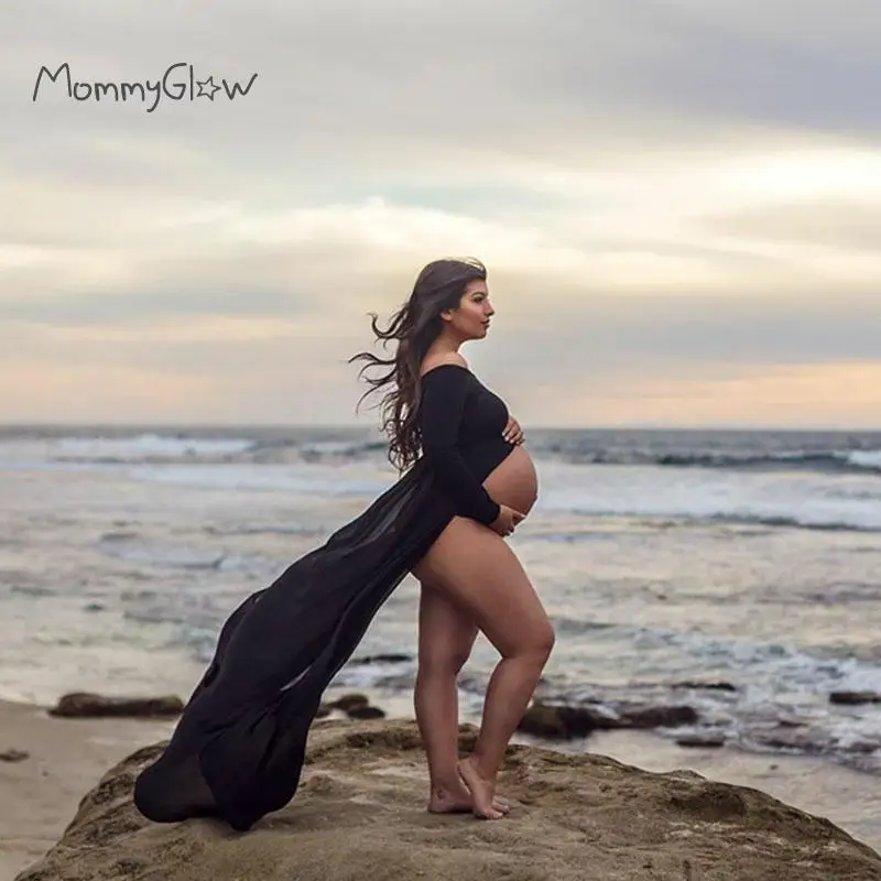 

Maternity Dresses For Photo Shoot Chiffon Pregnancy Dress Photography Props Maxi Gown Dresses For Pregnant Women Clothes 2020