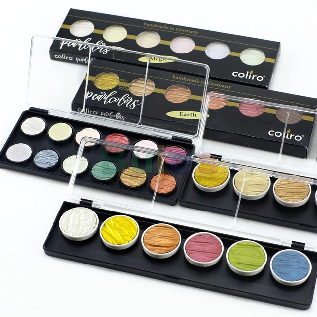 Coliro : Pearlcolors : Mica Watercolor Paints