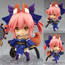 10 см Nendoroid Fate/дополнительно: Кастер ABS и ПВХ окрашенные фигурки коллекция игрушка кукла с коробкой