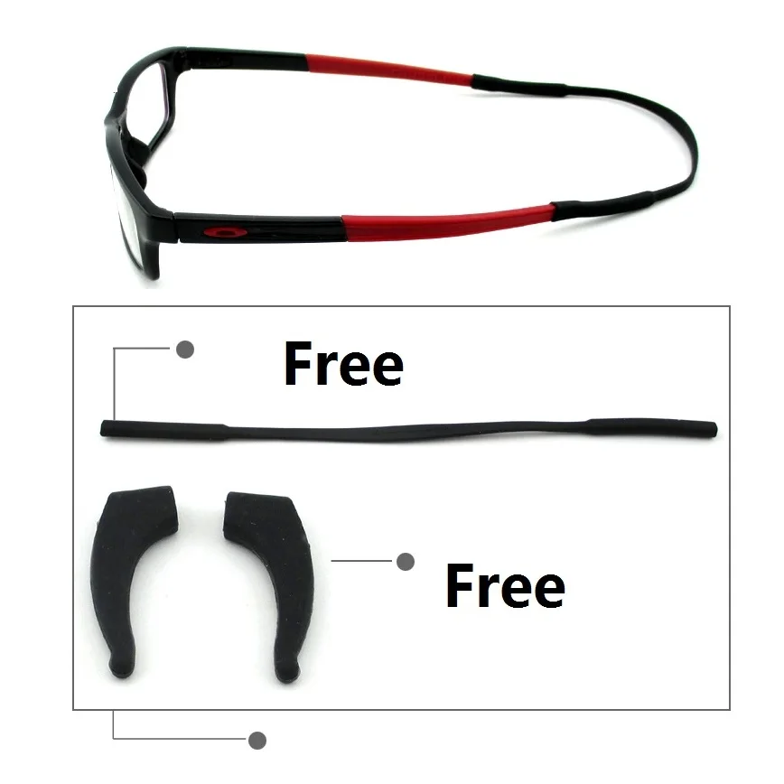 Vazrobe спортивные очки оправа для мужчин и женщин TR90 очки для рецепта диоптрий очки для близоруких случае бесплатно полный обод