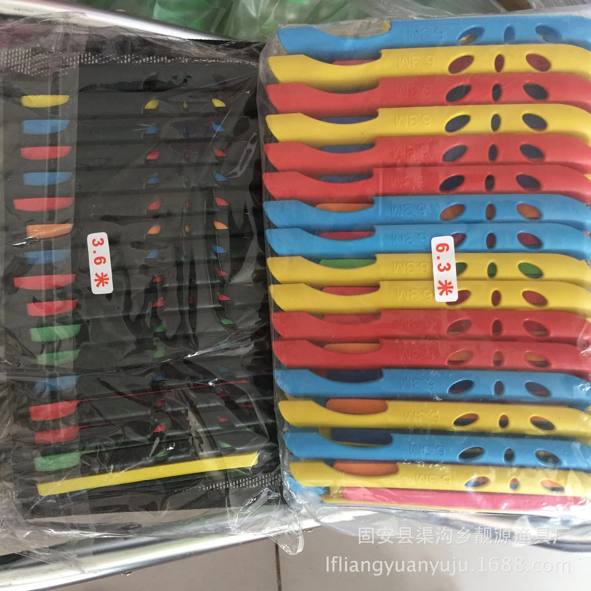 

Hu gan Pinch Plate Wire-rap Board rao xian jia Fish Wire Board 3.6 M 4.5 M 5.4 M 6.3 M Fishing Gear