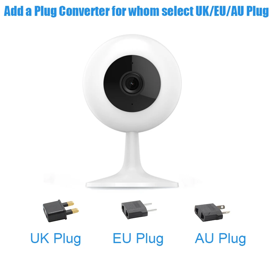 Xiaobai IP Cam 720P Wifi P2P Двусторонняя аудио IR 9m Mi веб камера SD слот для карты ночное