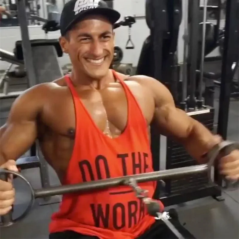 Тренажеры торговой марки muscleguys одежда Singlet Y Back мужские спортивные майки спортивная майка для фитнеса жилет хлопок Бодибилдинг Мужская рубашка без рукавов Mu