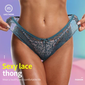 

Lace thong Women panties female underwear sexy tanga Lingerie G stringi bragas sexy Cotton calcinha seamless breeches briefs