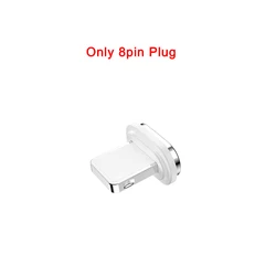 Magnetic Fast Charging Adapter Cable with Enhanced Durability and Universal Compatibility (For iPhone Plug)