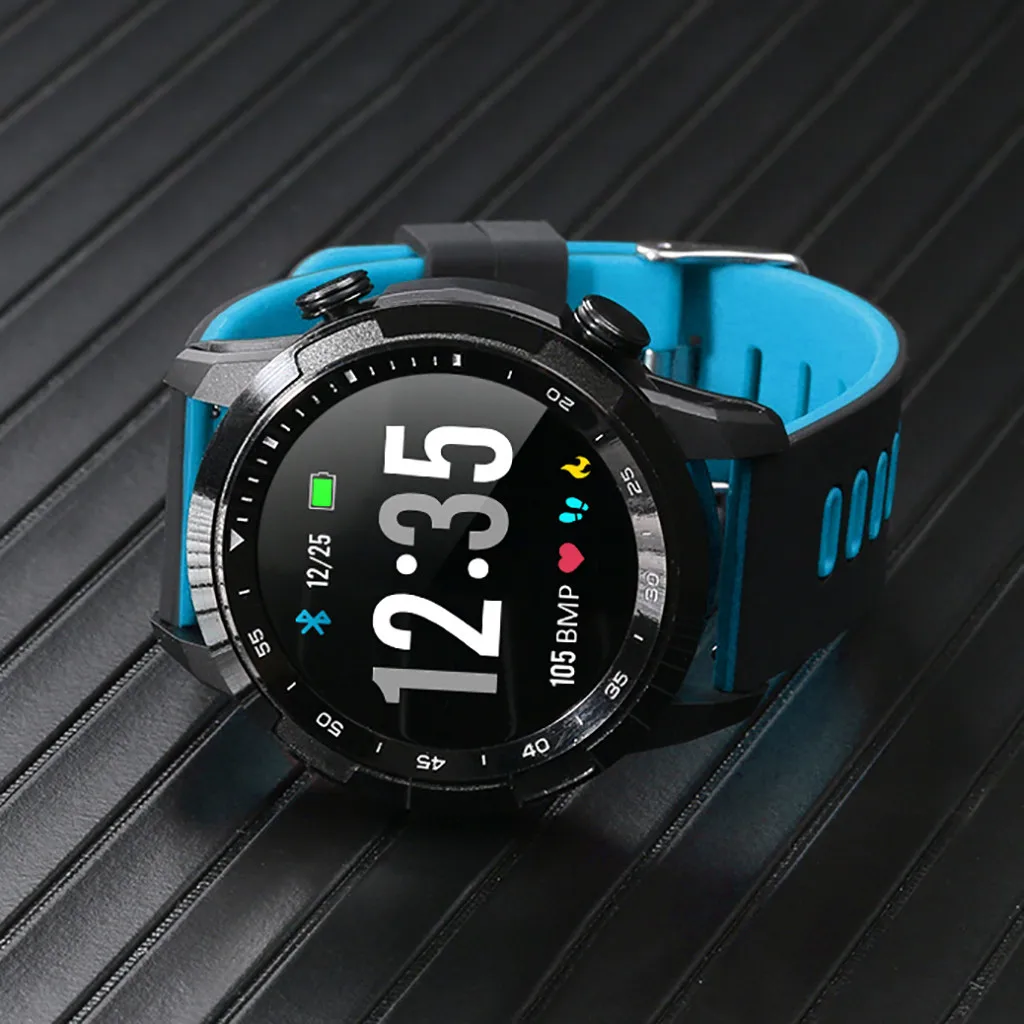 Reloj Inteligente V09 Смарт Часы Ip68 Водонепроницаемые Смарт Часы для занятий фитнесом спортивные Часы сарт Часы дропшиппинг#60 - Цвет: Синий