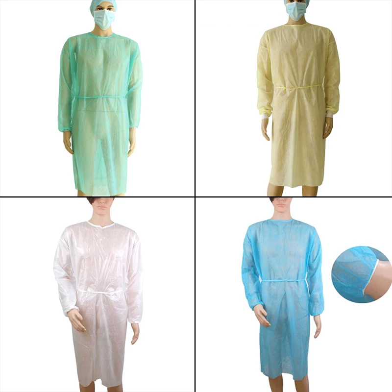 Disposable Medical Clean Laboratory Isolation Cover Gown For Microblading Makeup Accesories  Surgical Clothes