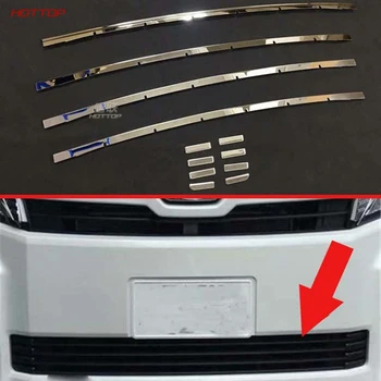 

For Toyota Voxy Front lower middle network Decoration 2018-2019voxy Stainless Steel Exterior Decoration