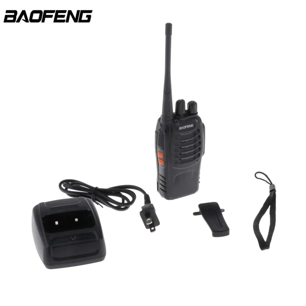 Портативная рация Baofeng BF 888s 5W Walkie Talkie 2 Way Radio Long Range UHF/VHF BF888S UHF 400 470MHz 16CH Portable