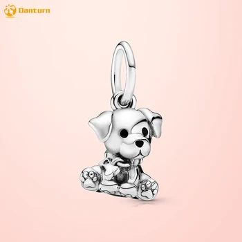 

Danturn 925 Sterling Silver Beads Labrador Puppy Dog Dangle Charm fit Original European Bracelets for Women Jewelry Making Gift