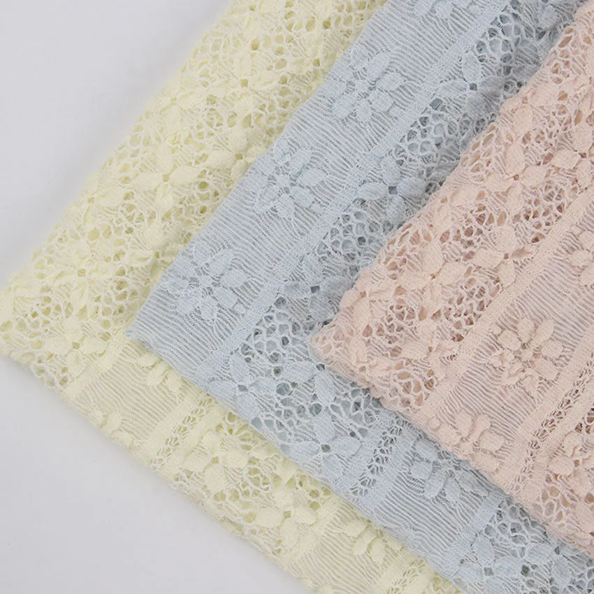 

Новинка 2021, хлопковая кружевная ткань, кружевная ткань с цветочной вышивкой, женская летняя хлопковая ткань, ажурная кружевная ткань