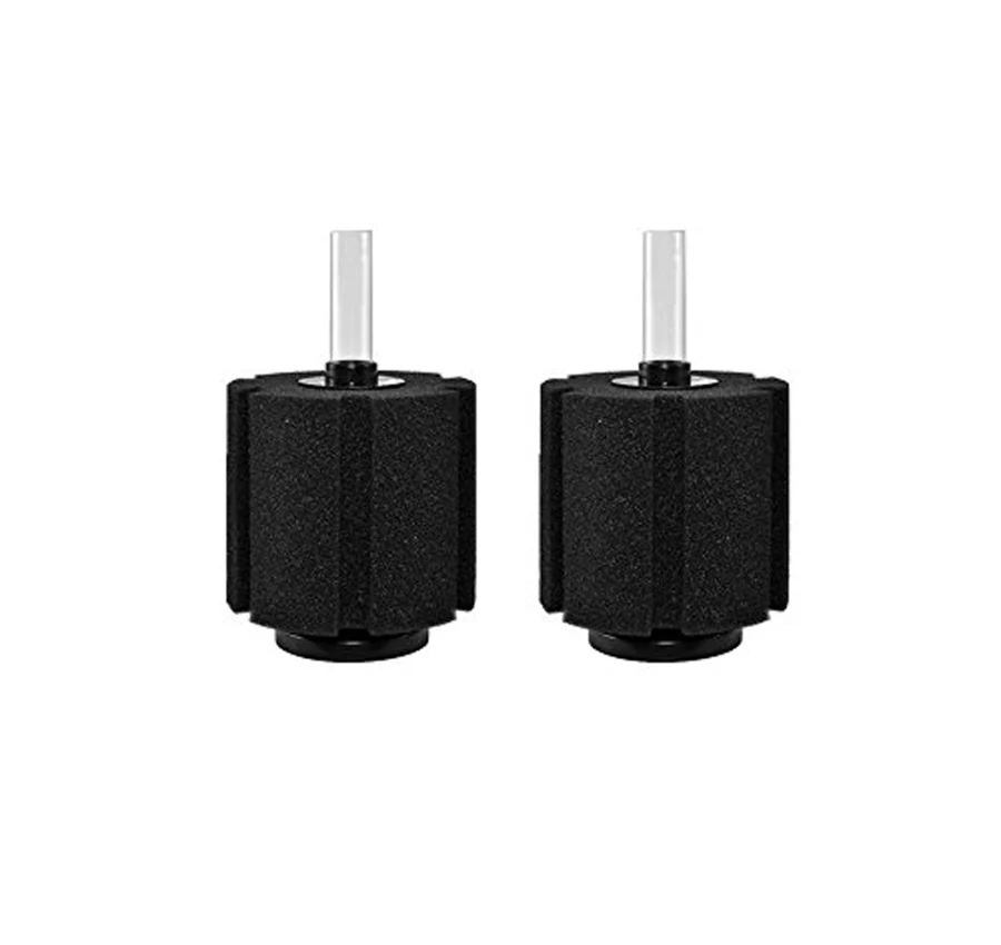 2packs Эффективный bio-фильтр губка, аквариума Биохимический Губчатый Фильтр, 4-1/2 дюйма - Цвет: 2packs