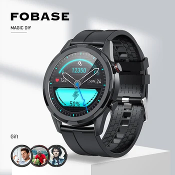 

Fobase Magic Smart Watch 2020 Men Big Screen Fitness Bracelet Women Blood Pressure Heart Rate Waterproof Watch for Android IOS