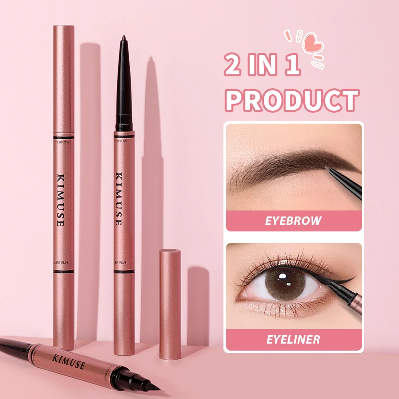 KIMUSE Eyebrow Tattoo Pencil Eyeliner Waterproof Long Lasting Ultra