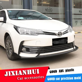 

For Toyota Corolla Body kit spoiler 2017-2018 For Corolla ABS Rear lip rear spoiler front Bumper Diffuser Bumpers Protector