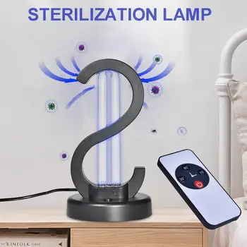 

UV Disinfection Lamp Germicidal Light Ultraviolet Durable Disinfection Lamp With Remote Control Timing Function UV Ozone Light