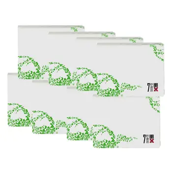 

8pcs/1 Pack Toilet Paper 2-layer Paper Tower Portable Soft Folding Napkin Tissues For Home Kitchen Bathroom Or Restaurants
