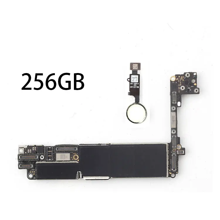 32 ГБ/128 ГБ/256 ГБ для iphone 7 материнская плата без/с Touch ID, оригинальная разблокированная материнская плата для iphone 7 - Цвет: 256GB (White)