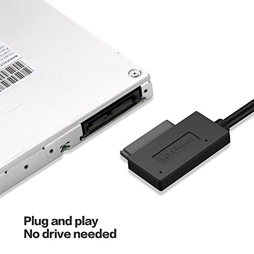 Профессиональный USB 3,0 до 7+ 6 13Pin Slimline SATA кабель с индикатором для ноутбука DVD/CD-ROM для HDD Caddy Drive Adapter