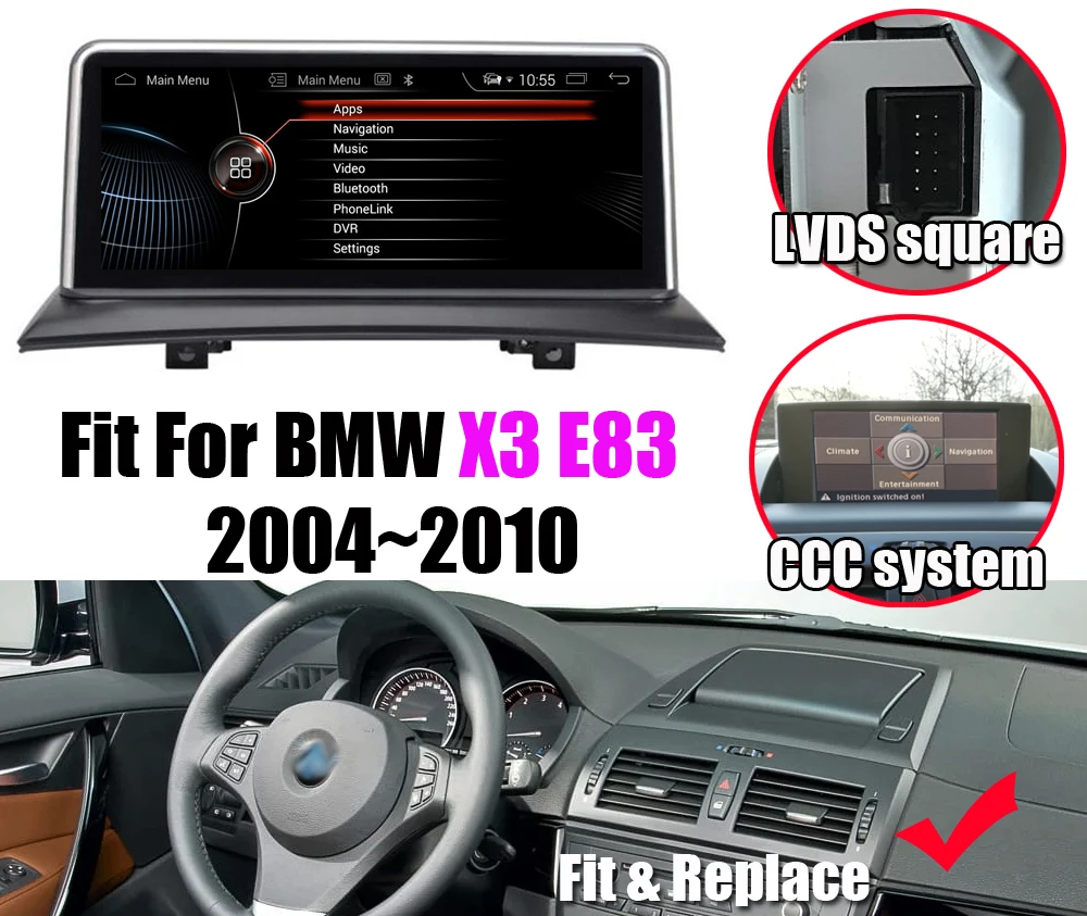 Discount Liislee Android 7.1 up For BMW X3 E83 CCC 2004~2010 Stereo Carplay Screen Wifi BT Map GPS Navi Navigation Media System 7 Discount Liislee Android 7.1 up For BMW X3 E83 CCC 2004~2010 Stereo Carplay Screen Wifi BT Map GPS Navi Navigation Media System 7