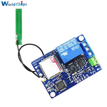 

GSM SIM800C Relay Module SIM800C STM32F103CBT6 Antenna SMS GSM Remote Control 1CH for Arduino Smart Home