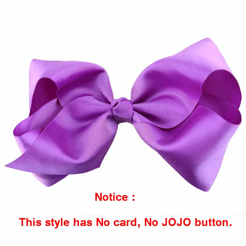 8 дюймов Jojo Siwa банты с зажимом для волос большая заколка для волос детская ручная работа с радужной печатью Лента Узел Jumbo вечерние аксессуары для волос для девочек - Цвет: C28