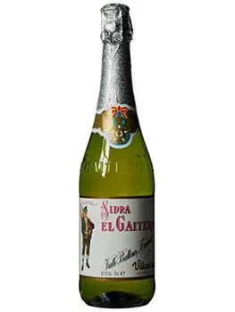 

El Gaitero - Sidra de Etiqueta Blanca - Botella 70 cl - [Pack de 3]