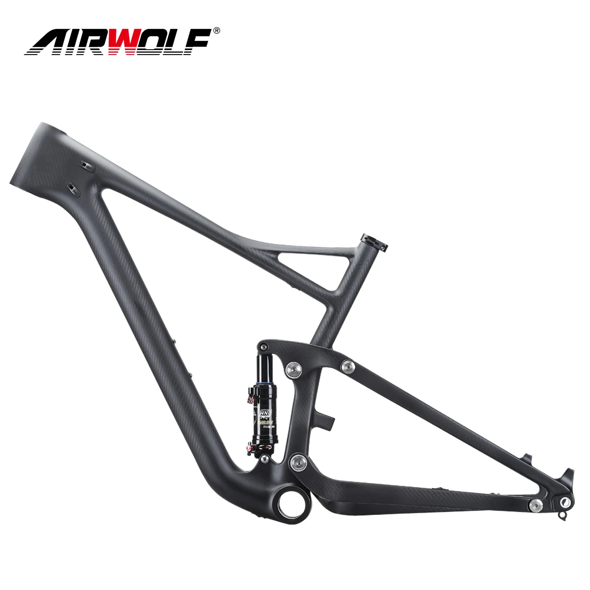 Airwolf Carbon Frame Mtb 29 Full Supension Mountain Bike Frameset