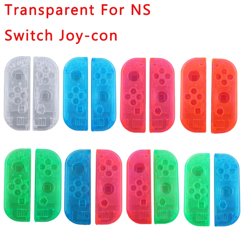 От производителя прозрачный цветной чехол для ремонта DIY для Ns switch Joy-con LR