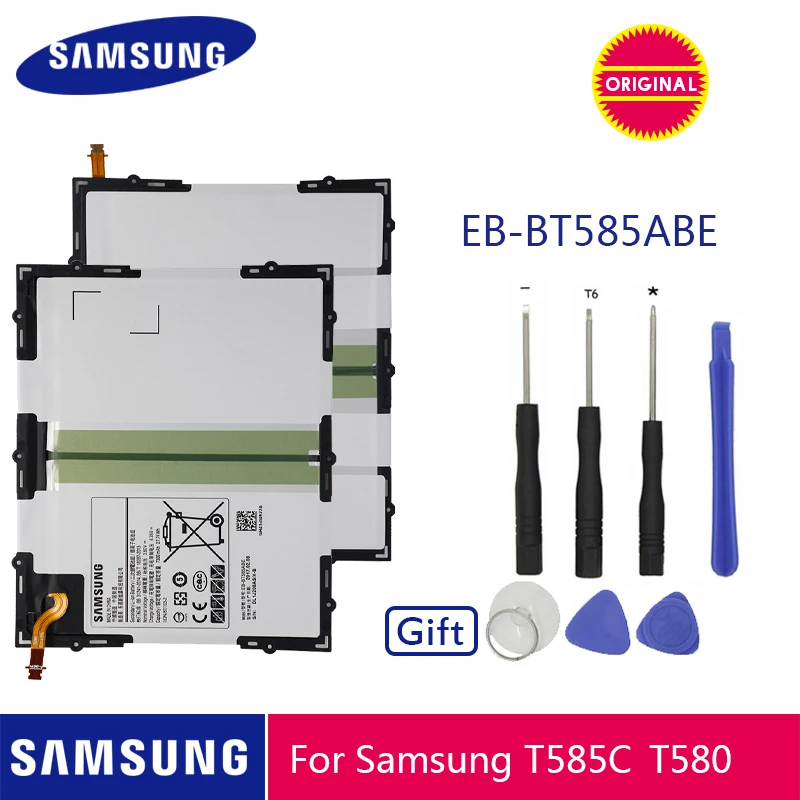 Оригинальный аккумулятор для планшета SAMSUNG 7300 мА/ч Samsung Galaxy Tab A 10 1 2016 батареи T580 EB