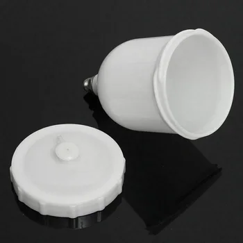

Tools Airbrush Cup White Plastic 558822 Replacement Accessories Useful