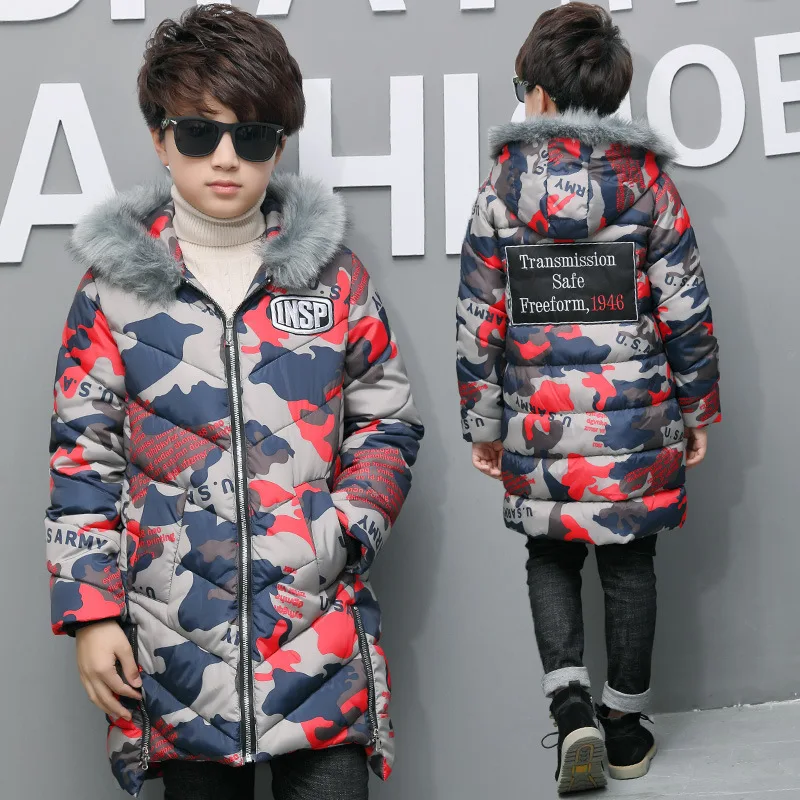 

Childrenswear New Style Children Cotton-padded Clothes Clothing Korean-style Thick Big Boy Winter Style BOY'S Quilted Cotton Coa