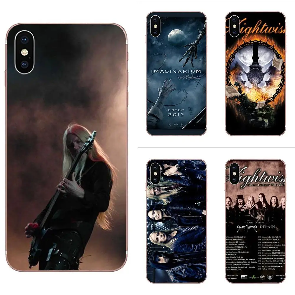Nightwish для samsung Galaxy Note 5 8 9 S3 S4 S5 S6 S7 S8 S9 S10 5G mini Edge рlus Lite роскошный качественный чехол