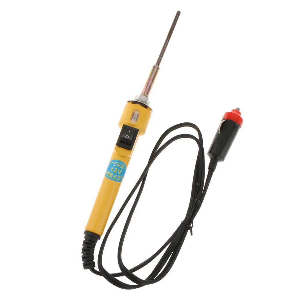 Electric Soldering Iron 12V Soldering Iron Quick Heating Power Tool External Heating Handle Heat Pencil Welding Repair Tools electronics soldering kit