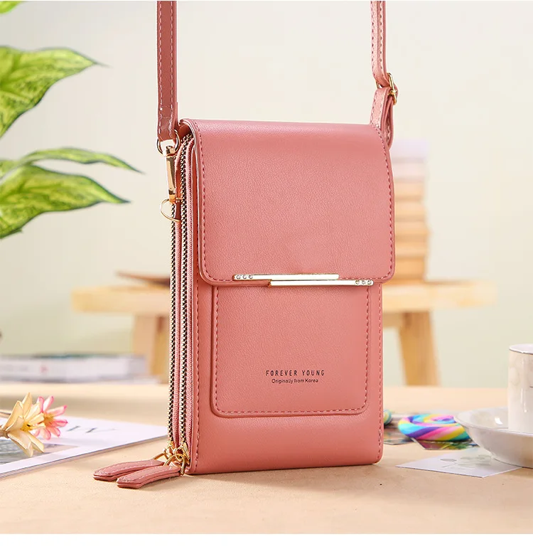 Women Bags Wallet Touch Screen Phone Crossbody Shoulder Strap Handbag