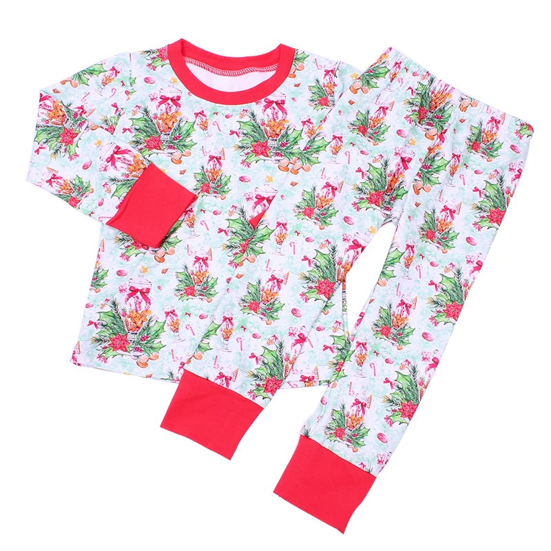 Новое поступление, одежда унисекс на осень-зиму, комплект одежды с цветочным принтом для малышей, Детская футболка с леггинсами, комплекты Milksilk для детей