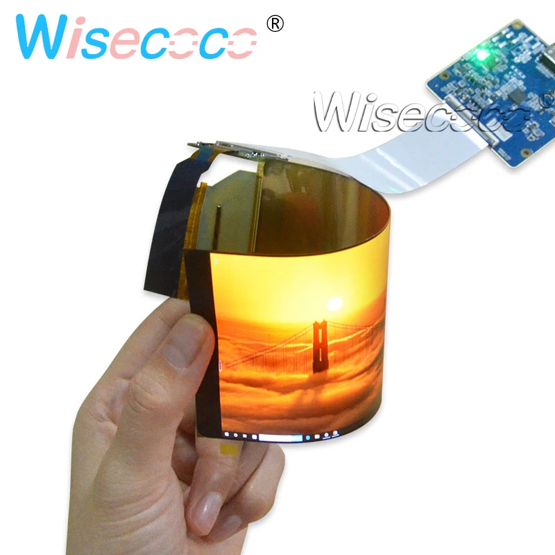 US $428.52 6 inch 19201080 oled flexible screen MIPI display AMOLED with controller board