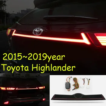 

1pcs 2015~2019y car bupmer taillight Kluger Highlander rear light brake LED car accessories taillamp for Highlander rear light