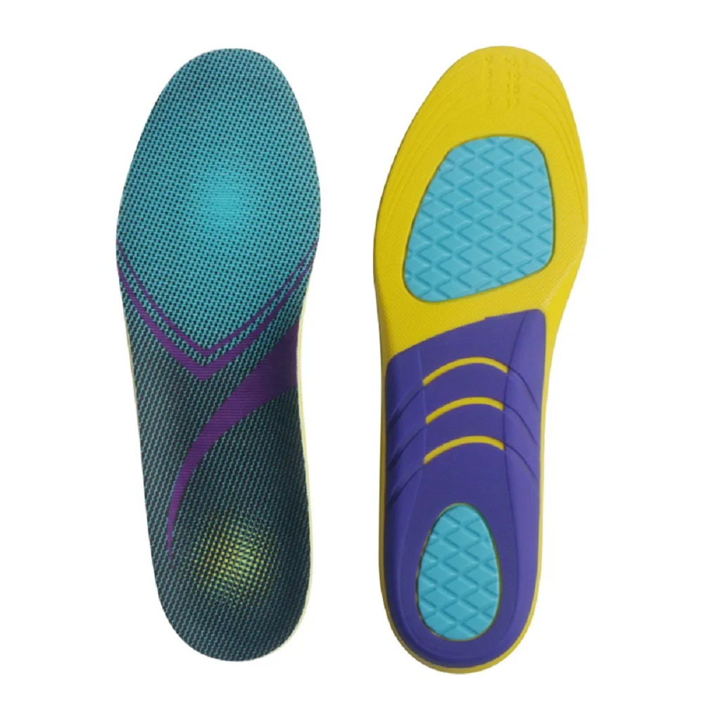 

Sports Insoles Shock Sweat Absorption Breathable Deodorization High Elasticity Comfort And Anti-Torsion Insoles for Men Women