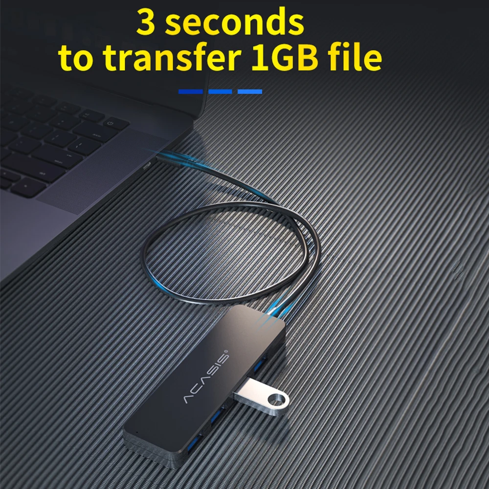 Концентратор USB C 3 0 Тип разветвитель для MacBook Pro Surface 2 концентратор адаптер с 4