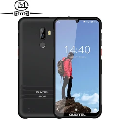 Мобильный телефон OUKITEL Y1000, на базе Android 9,0, экран 6,08 дюйма, 2 Гб ОЗУ 32 Гб ПЗУ, 3600 мАч, сканер отпечатка пальца, 3G смартфон, разблокированный, две ...