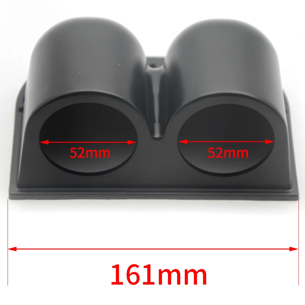 Universal 2" 52mm car gauge pod single double triple car meters holder black for left right drive for 2 inch 52mm gauges car gauge meter gauge holder mount