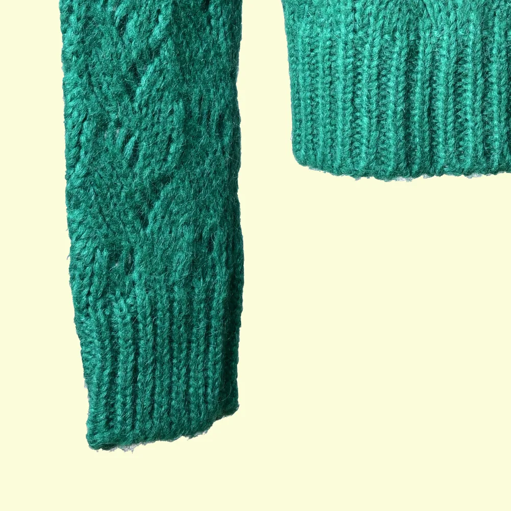 Новинка, зимний темперамент, круглый вырез, мохер, смесь, Женский Повседневный зеленый свитер, куртка