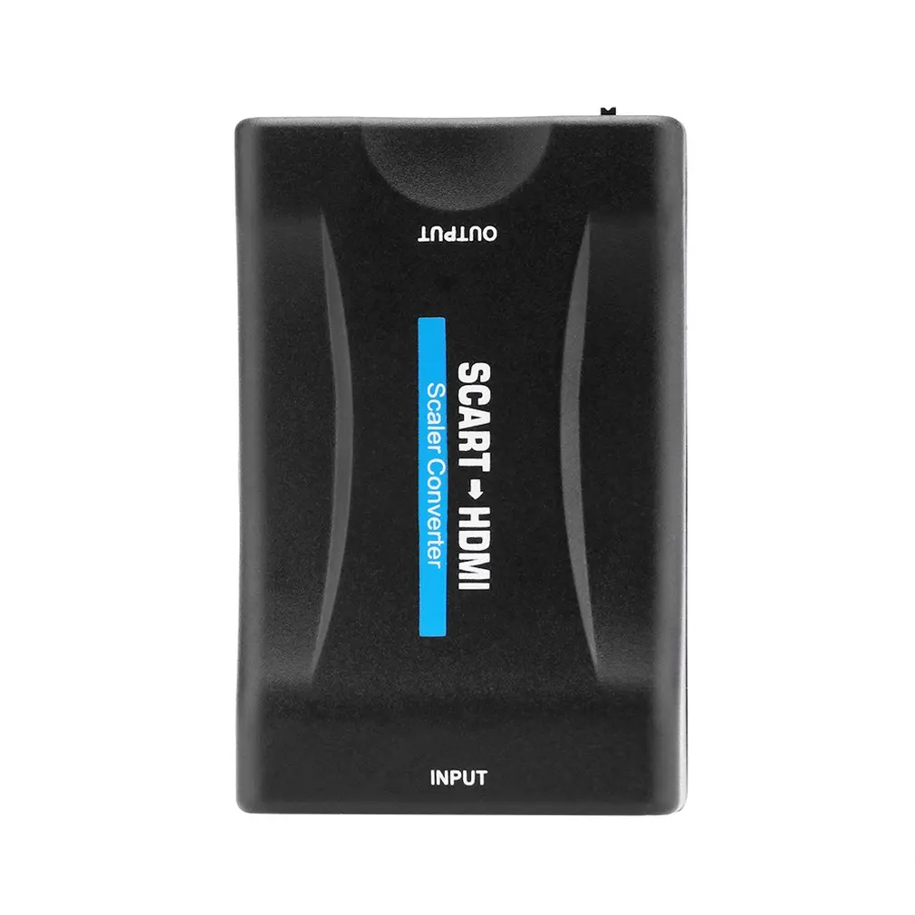 1080P Scart To HDMI Converter Audio Video Adapter HDMI to SCART For HDTV Sky Box STB For Smartphone