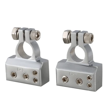 

2 x HEAVY DUTY Silver Plated Car Battery Terminals (Positive/Nagative) 4,8 AWG