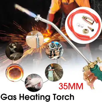 

Stainless Steel Gas Heating Torch Liquefied Gas Welding Torch Road Pipe Metal Heating Guns Plumber Ignition Soldering Machine