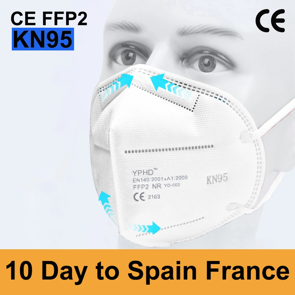 CE Reusable Mask FFP2 KN95 Face Respirator Anti Dust PM2.5 Protective Pollution Valve Masks Filter | Красота и здоровье