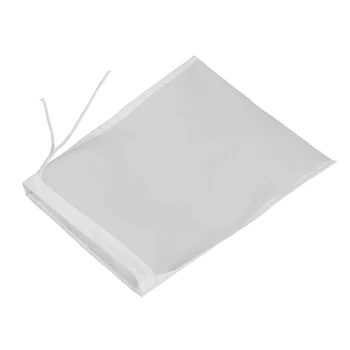 

Reusable Strainer Bag Tea Coffee Juices Filter Strainer Nut Almond Milks Strainer Bag Drawstring YU-Home