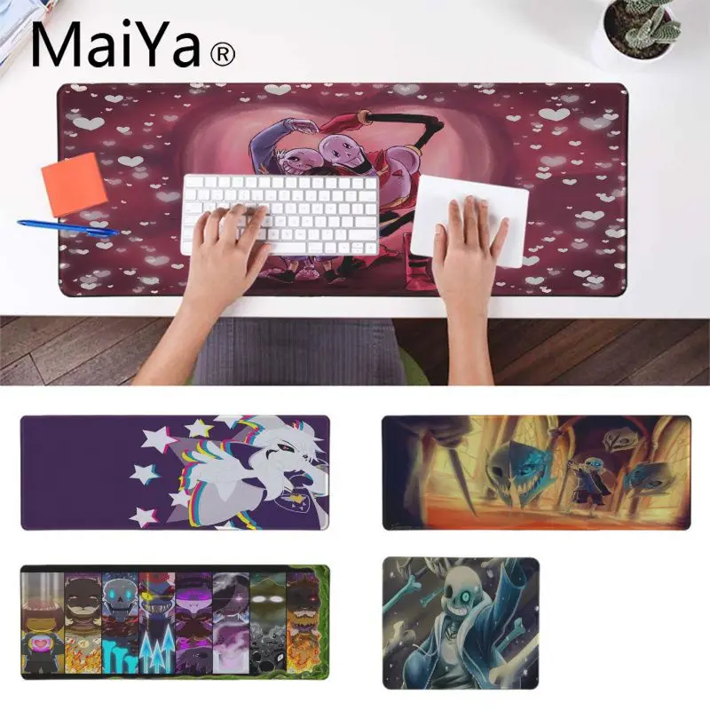 

MaiYa Undertale Beautiful Anime Mouse Mat Speed/Control Version Large Gaming Mouse Pad anime mousepad